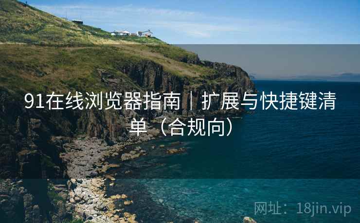 91在线浏览器指南｜扩展与快捷键清单（合规向）